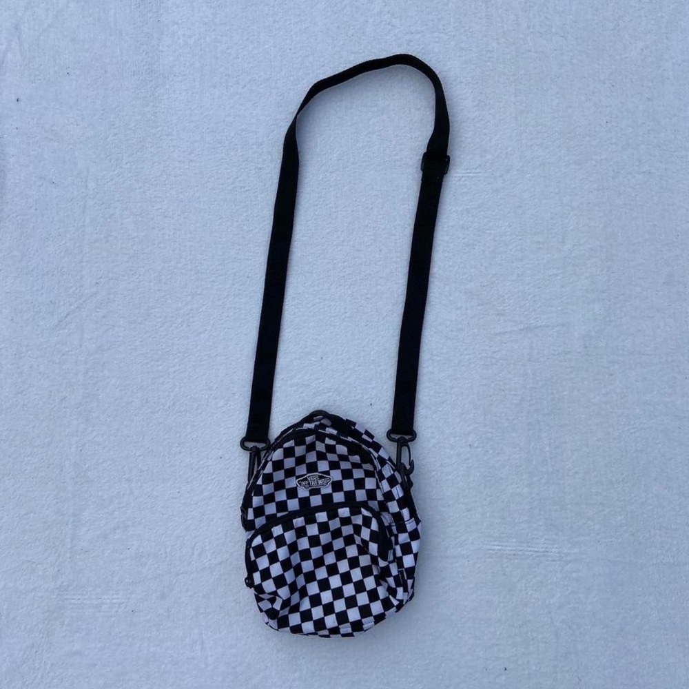 Vans Checkered Print Crossbody Bag